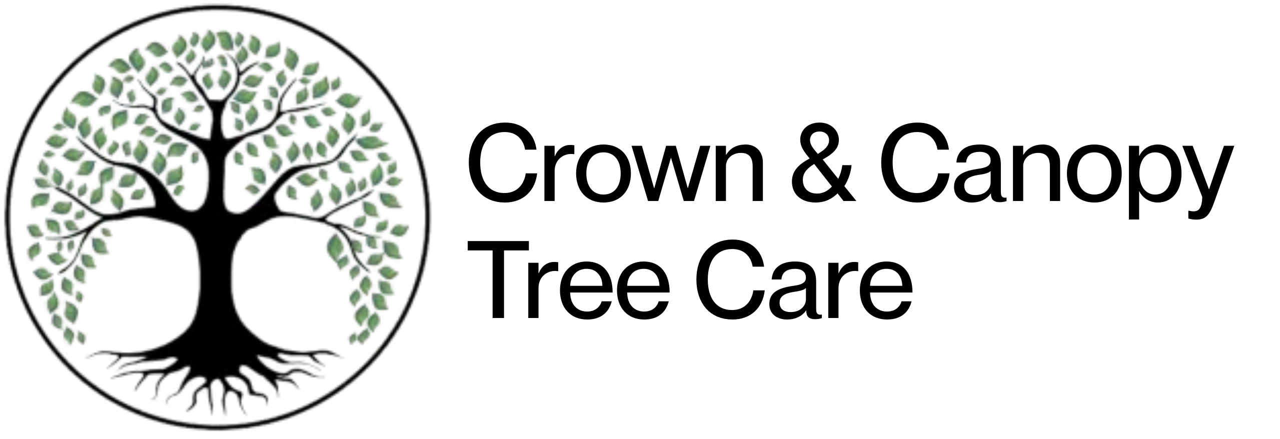 Tree service business logo
